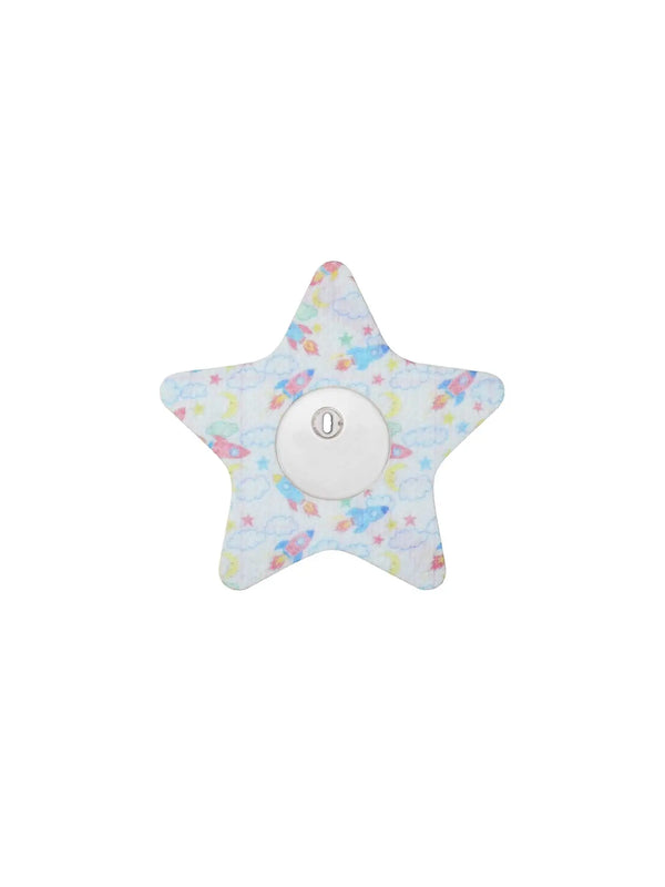 Freestyle Libre 3 Sensor Patch – Flower, Lion & Star Adhesive Patch