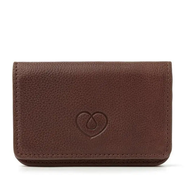 Leather insulin pump bag, premium MED KEEPER, stylish and secure diabetes pump holder.