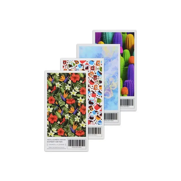 Accu-Chek Aviva Expert Glucose Meter Stickers - Kaio-Dia