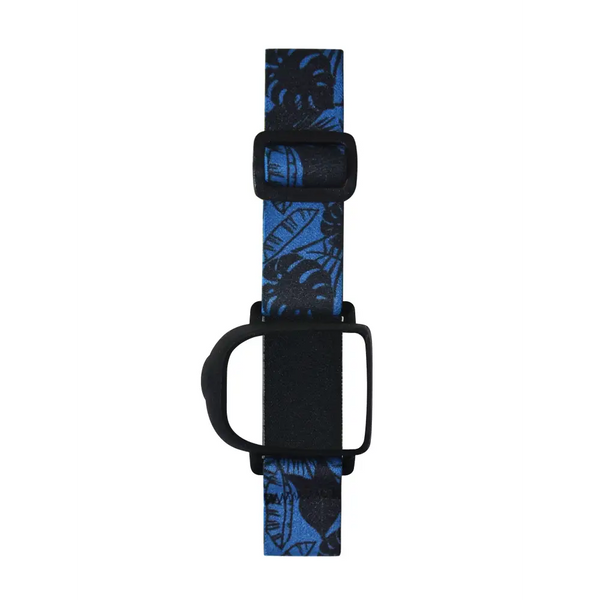 Omnipod Insulin Patch Pump Adjustable Armband in blue design for active lifestyle.