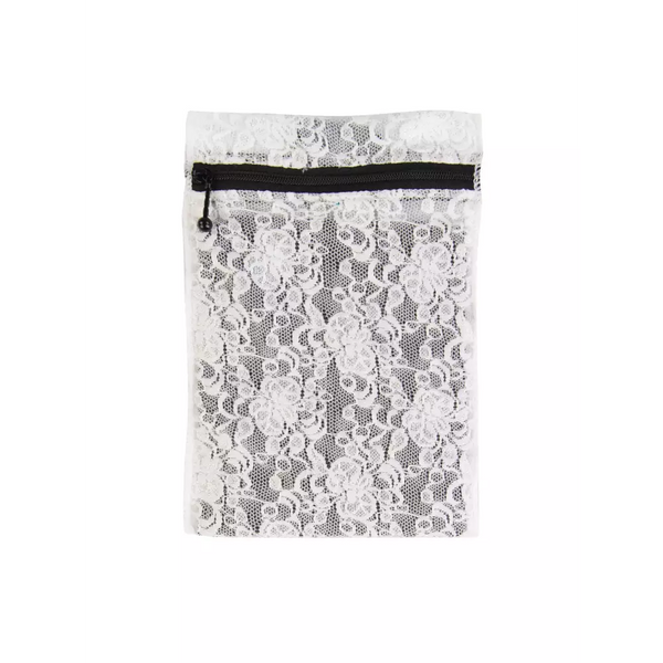 Insulin cooling wallet with lace design for 3 insulin pens or 5 vials.