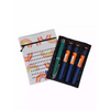 Insulin cooling wallet holding pens with colorful zippered pouch for diabetics.