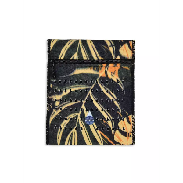 Insulin cooling wallet for 4 vials with leafy design, Dia-Cool.