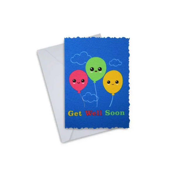 Get Well Soon Greeting Cards - Kaio-Cards