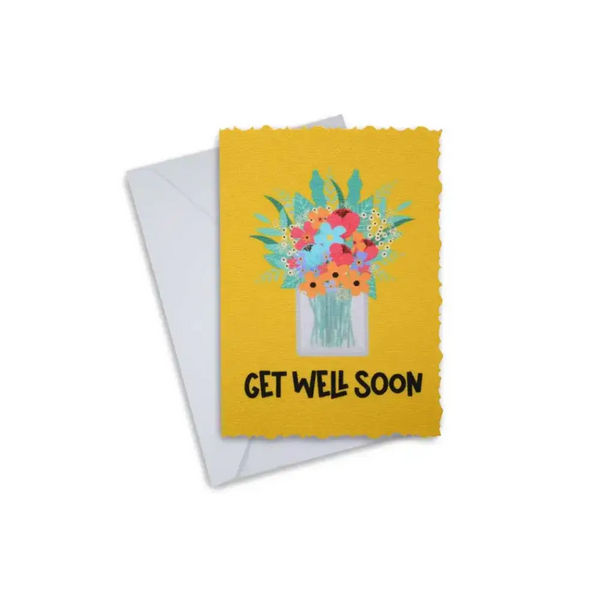Get Well Soon Greeting Cards - Kaio-Cards