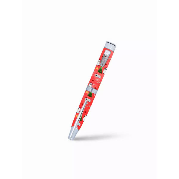 Colorful Christmas-themed HumaPen Stickers for festive diabetes management