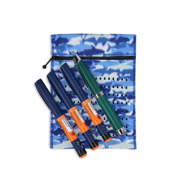 Insulin cooling wallet for 4 insulin pens or 8 vials - Dia-Cool KIDS