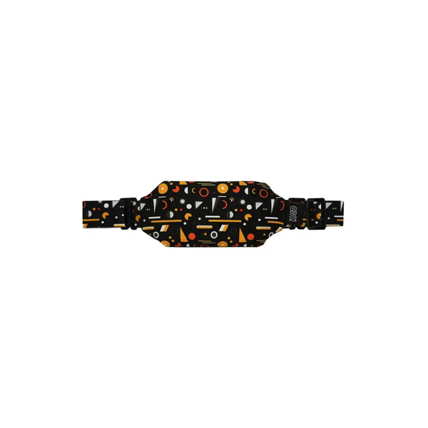 Patterned fanny pack with musical motifs designed for insulin pumps - Dia-Body Pouch