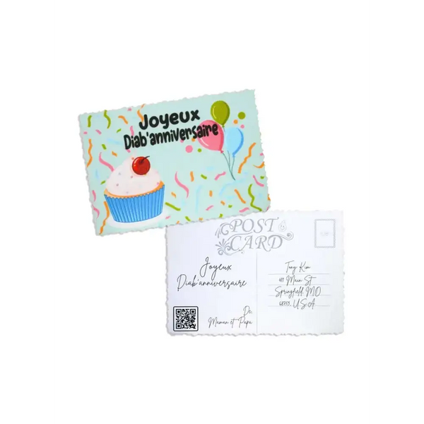 Diaversary Postcards - Kaio Cards