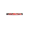 Red spirit level with Christmas-themed decorative pattern for NovoPen Echo Stickers