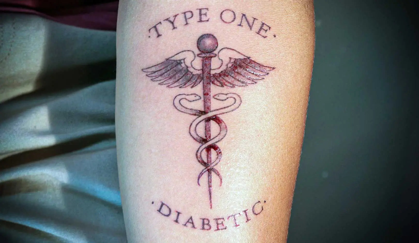 Tattoo uploaded by Kev-O- • My spin on the Type 1 Diabetes symbol 🤘🏼 •  Tattoodo