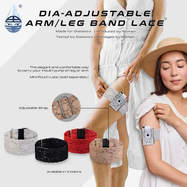Insulin Pump Arm & Leg Bands