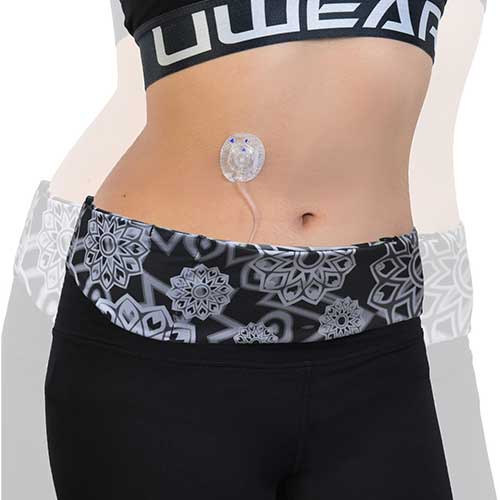 Adjustable insulin pump belt - Dia-Belly Belt