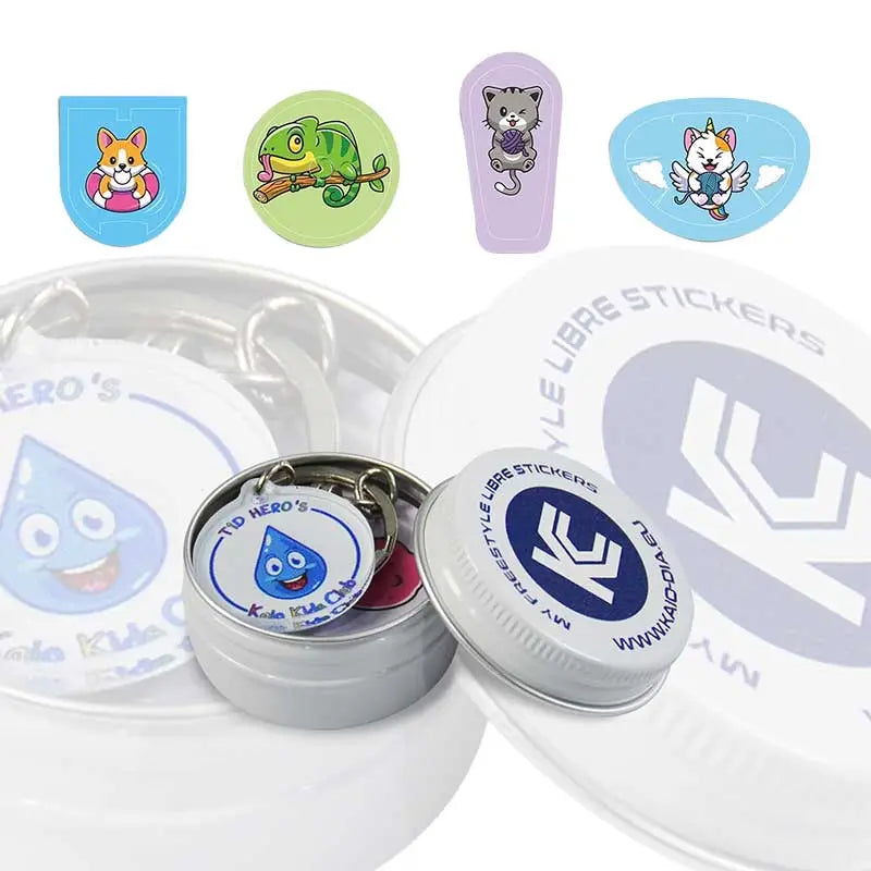 Sensor Stickers Serie in Reusable Tin Can - Sticker Set Sensor– Kaio-Dia