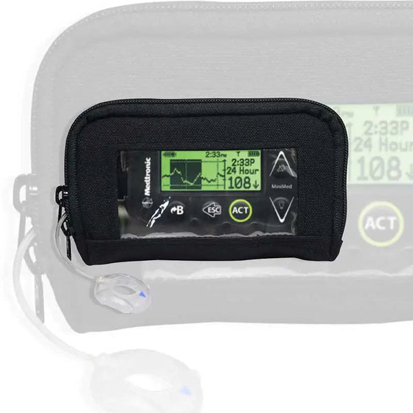 Insulin Pump Pouch with Window - Dia-Compact Insulin Pump Case