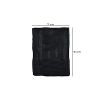 Cooling pack for Dia-Cool insulin storage, 9x7 cm, black, reusable.