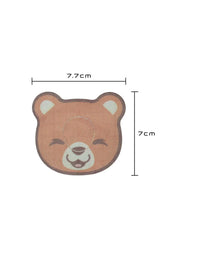 Dexcom G7 adhesive patch for kids, bear shape, size 7.7 x 7 cm