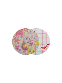FreeStyle Libre 2 adhesive patch, Catch the Love design, front and backing