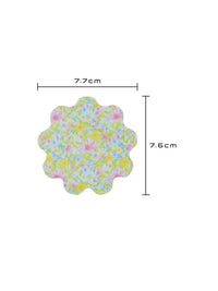 FreeStyle Libre 2 adhesive patch for kids, flower shape, size 7.7 x 7.6 cm