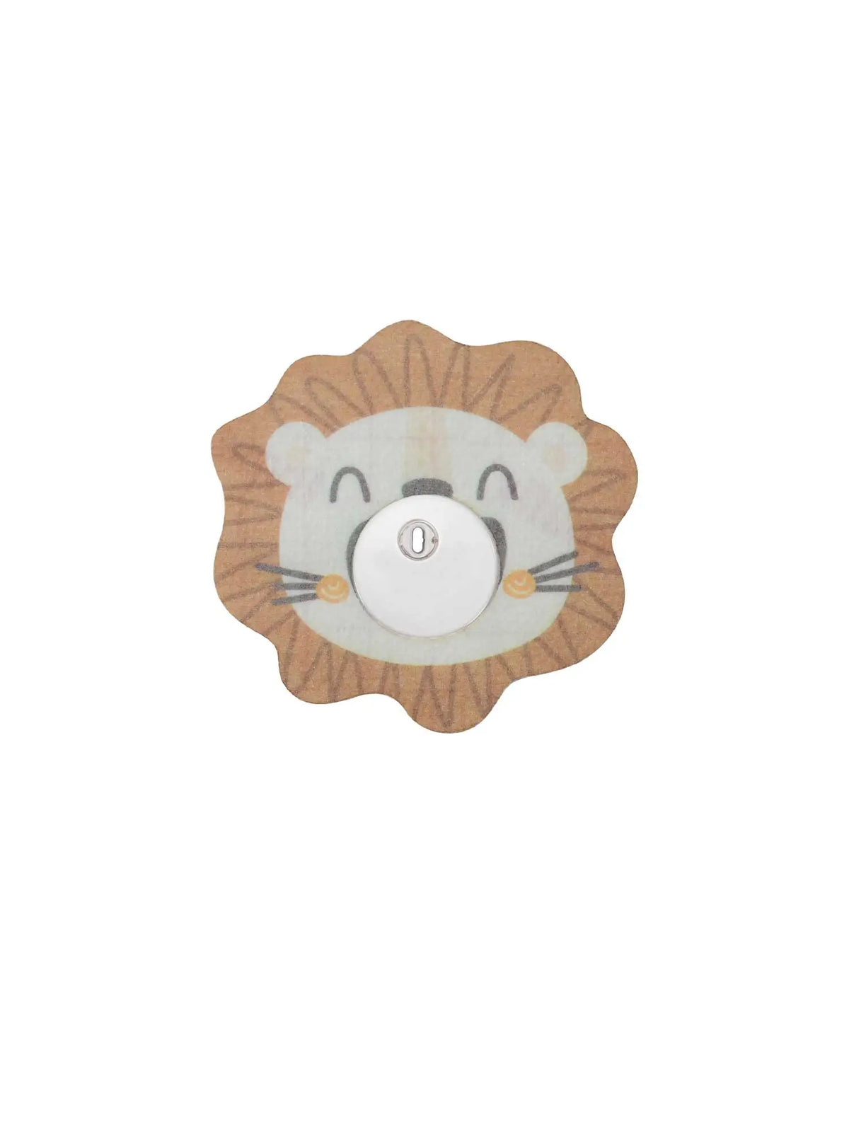 Freestyle Libre 3 lion shape adhesive patch decorative CGM patch for secure sensor fixation and playful design