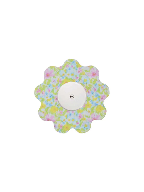 Freestyle Libre 2 flower patch front view kids CGM adhesive patch with colorful protective design
