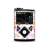Medtronic MiniMed Insulin Pump Stickers- Valentine