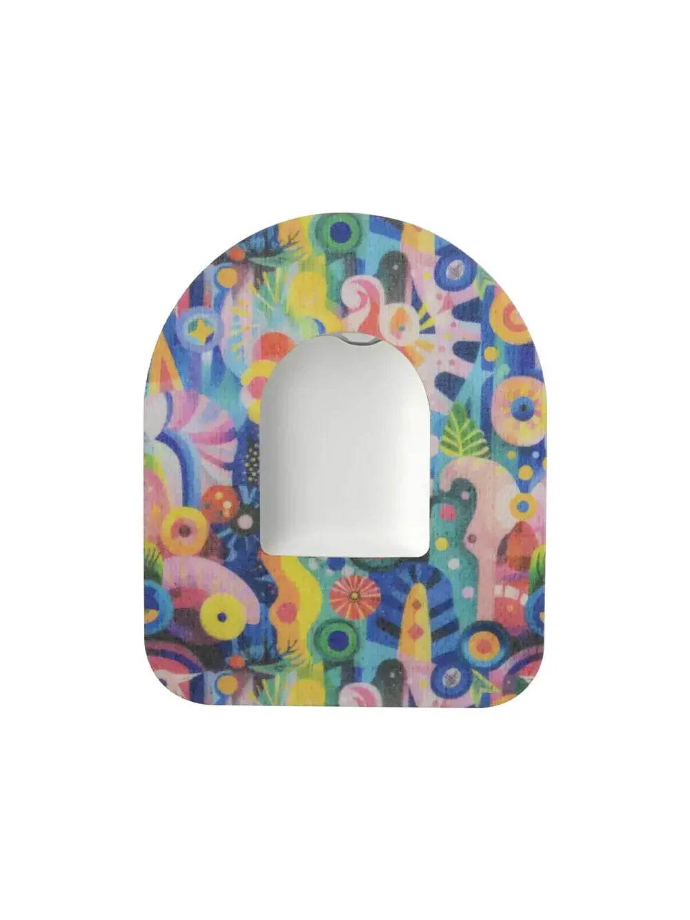 Omnipod pod adhesive patch, Ethereal Bloom design