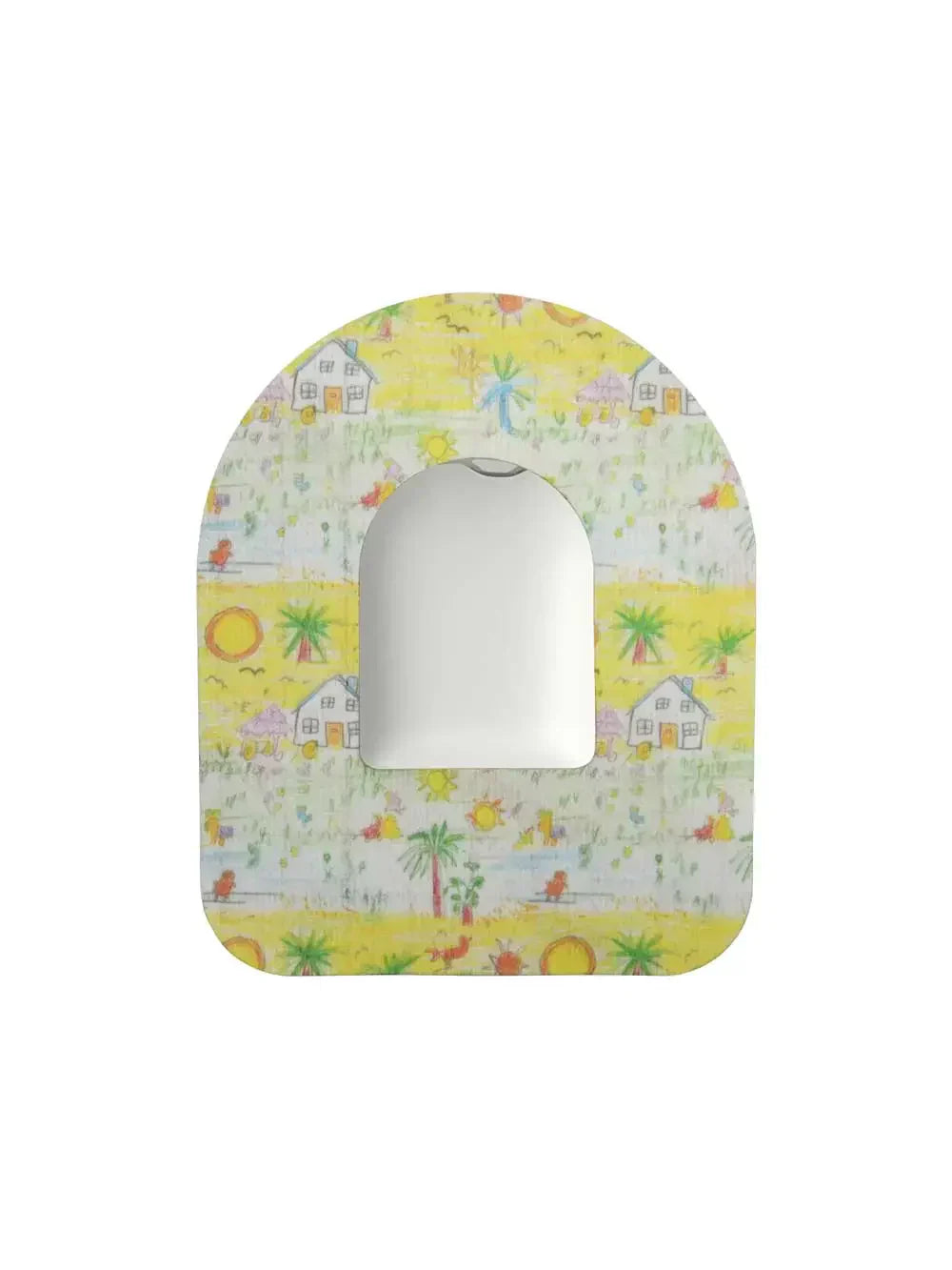 Omnipod pod adhesive patch, Childhood Memories design