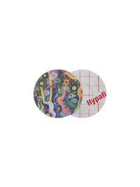 FreeStyle Libre 3 adhesive patch, Lucid Echo design, front and backing