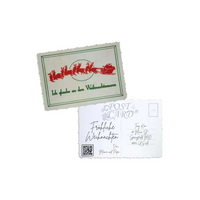 Elegant Christmas Postcard - Kaio-Cards