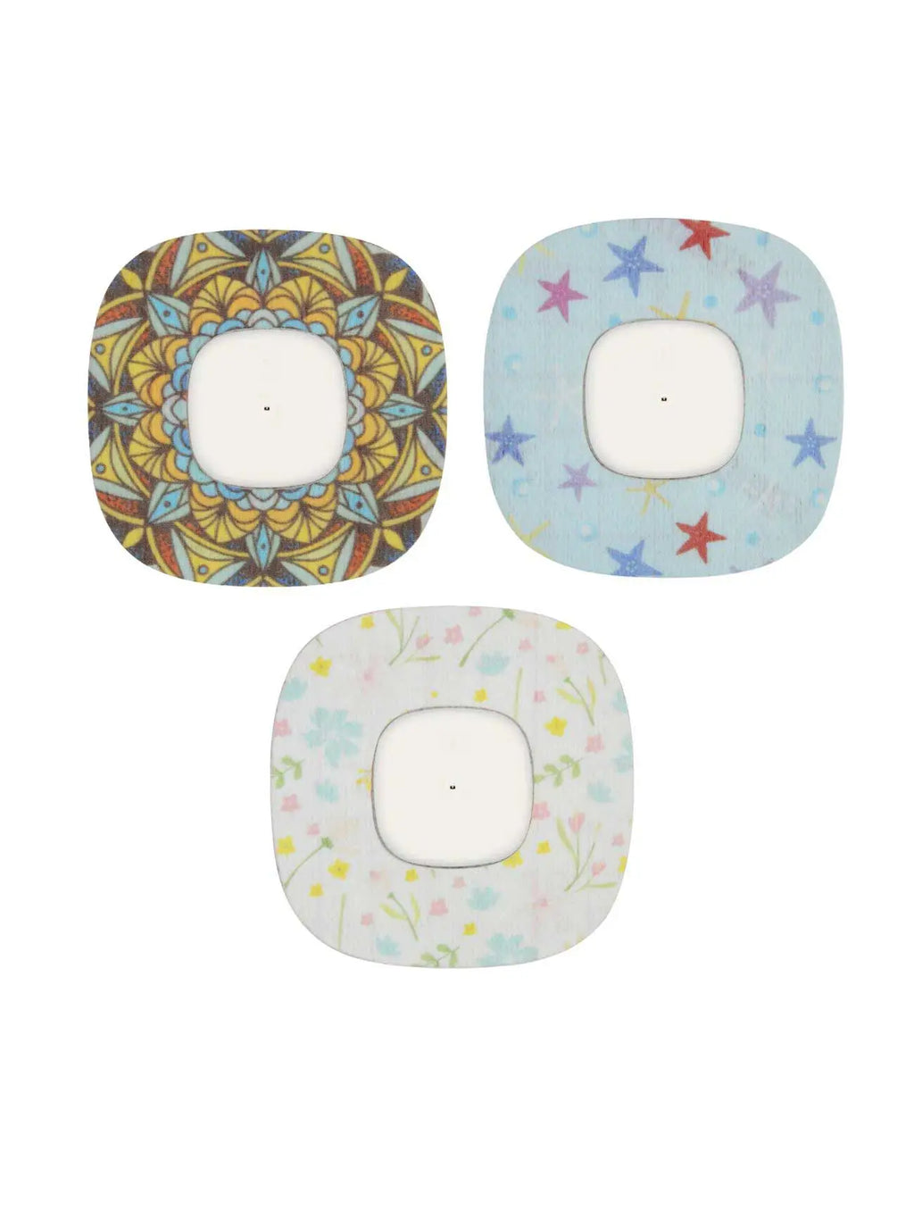 Simplera Sync adhesive patches, Fresh Series, Starlit Garden set of 3