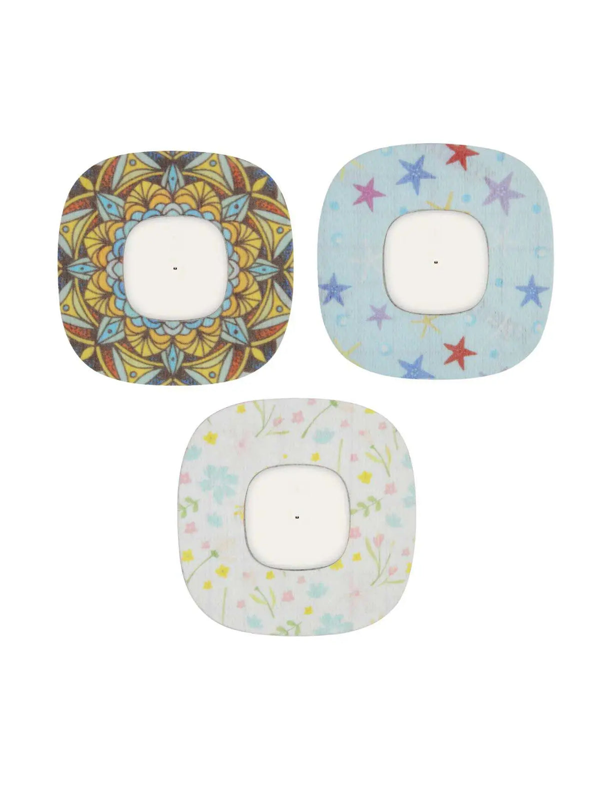 Simplera Sync adhesive patches, Fresh Series, Starlit Garden set of 3