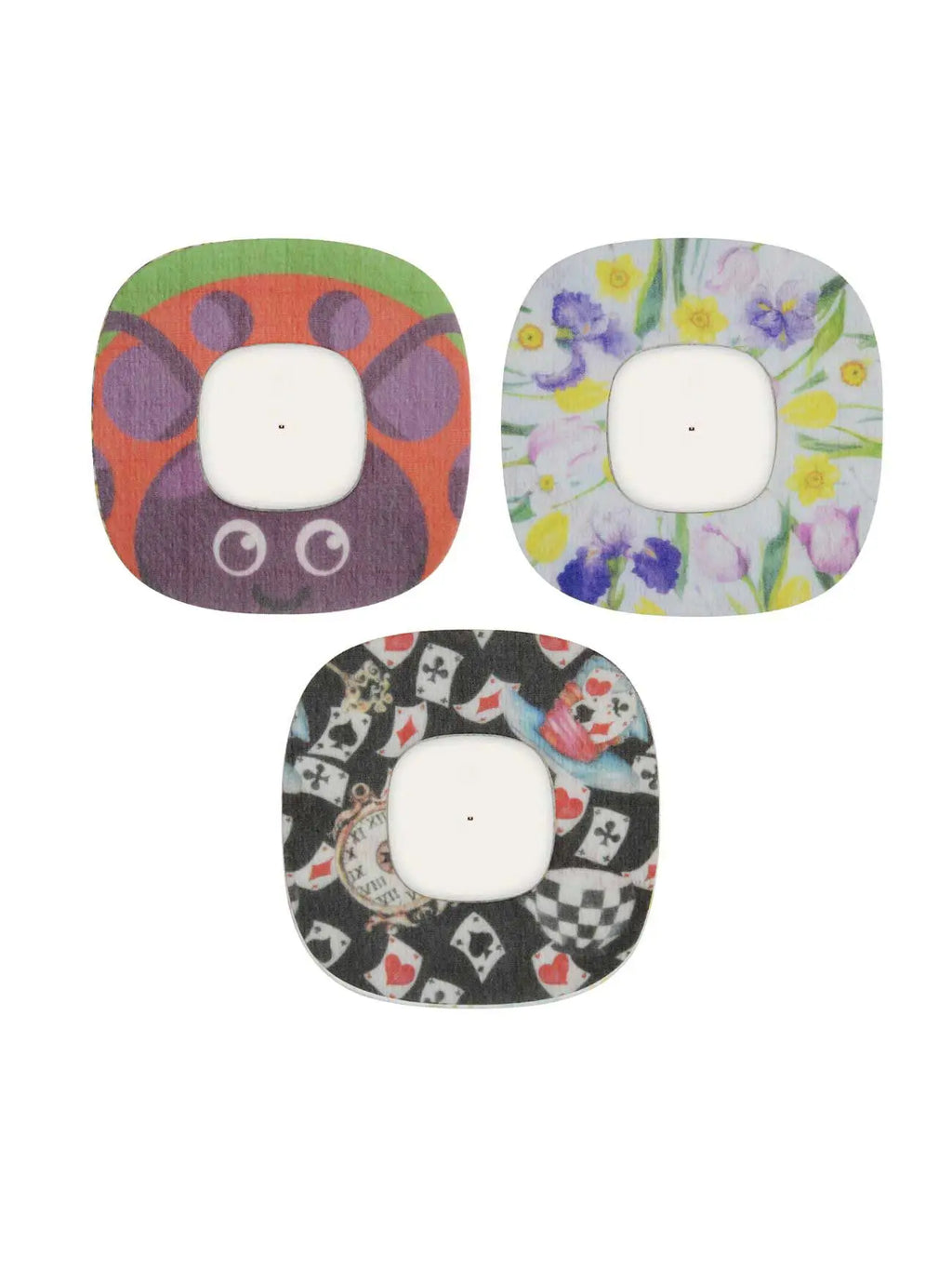 Simplera Sync adhesive patches for kids, WonderGarden set of 3