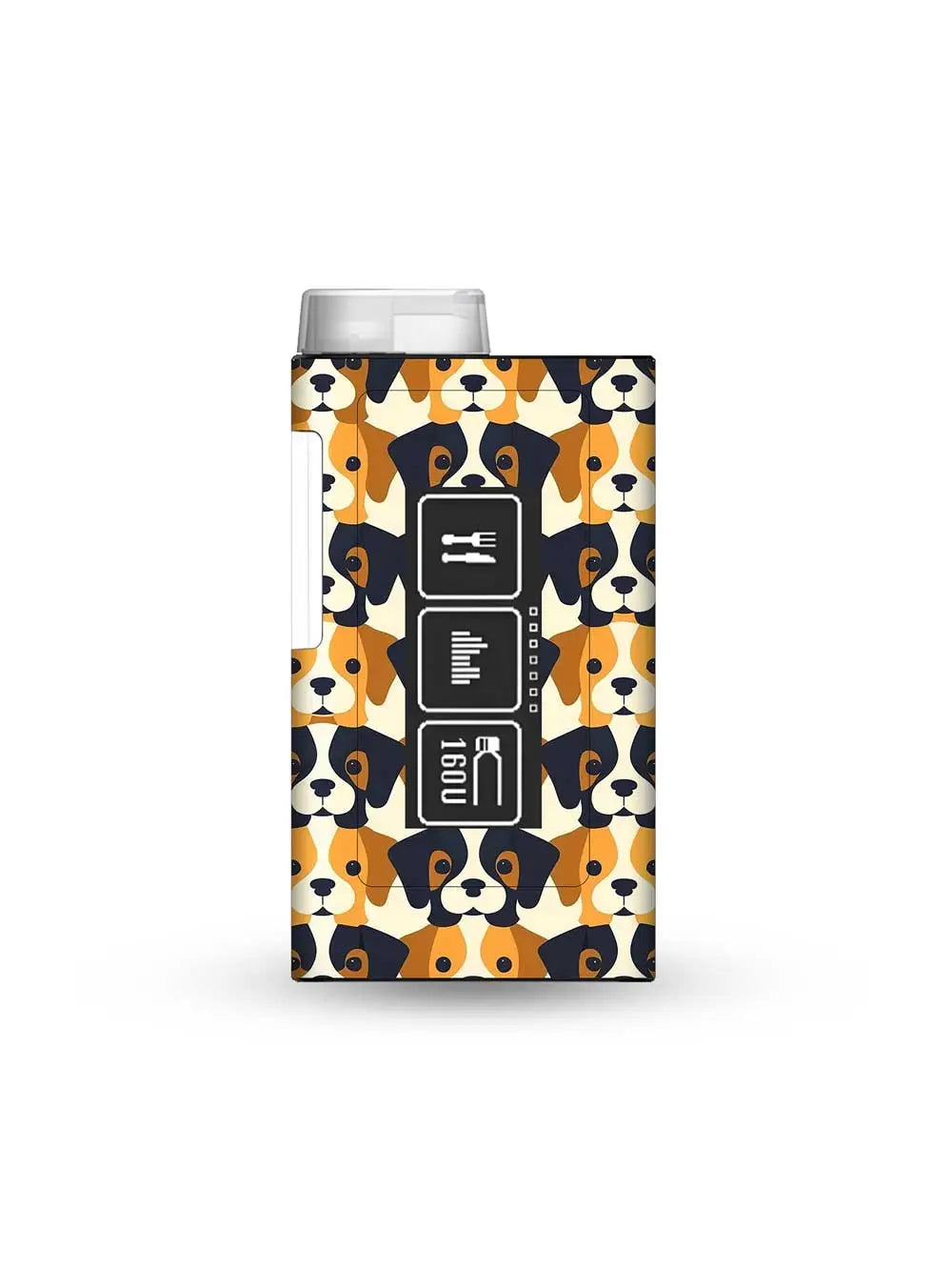 mylife ypsopump insulin pump sticker with pup icons pattern for fun and expressive diabetes device personalization
