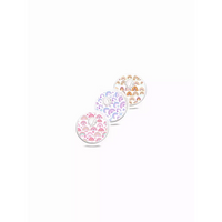 Valentine's Day-themed Freestyle Libre 3 sensor stickers in vibrant colors, water-resistant and easy to apply.