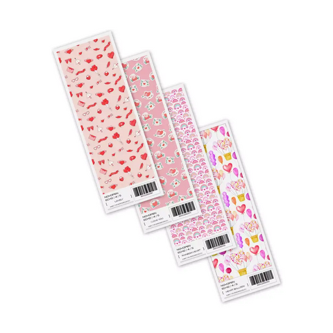 Novopen Echo 4 and 5 Insulin Pen Stickers - Valentine