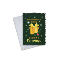 Elegant Christmas Greeting Cards - Kaio-Cards