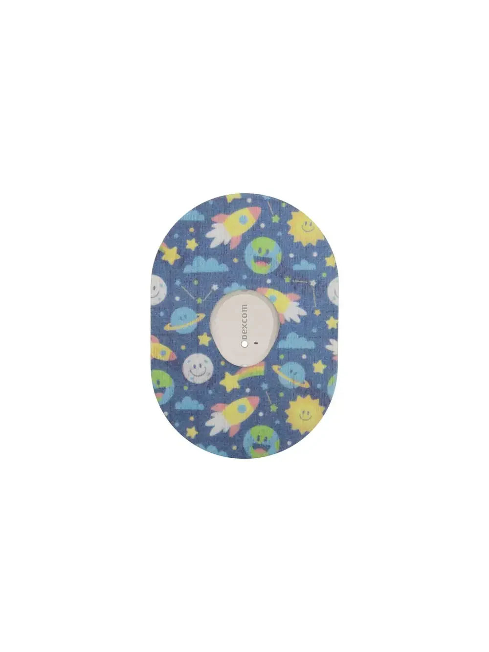 Dexcom G7 adhesive patch, Orbit of Joy II design