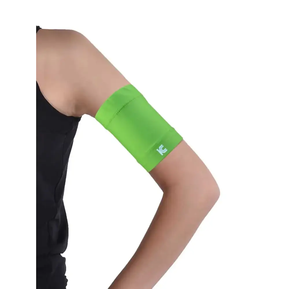 glucose sensor protective armband green color adjustable band for daily CGM protection and comfort