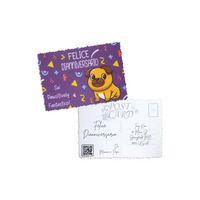 Empowering Diaversary Postcards on premium canvas with colorful designs and motivational messages.