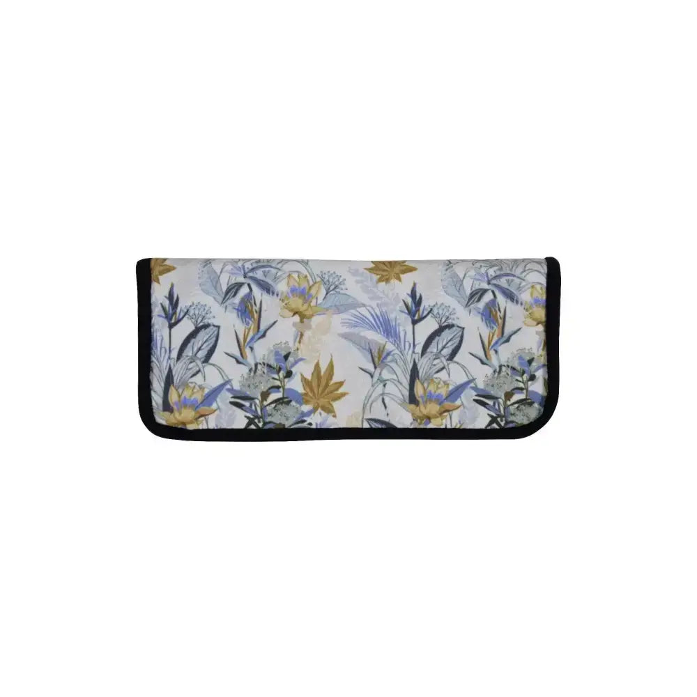 Insulin travel case with floral design, compact and stylish for diabetes essentials.