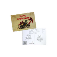 Elegant Christmas Postcard - Kaio-Cards