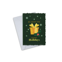 WE WISH YOU HAPPY HOLIDAYS