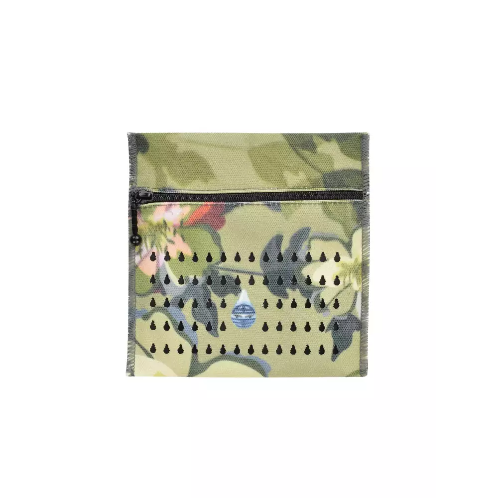 Insulin cooler travel case for vials or eye drops, Dia-Cool, camouflage design, compact and reusable.