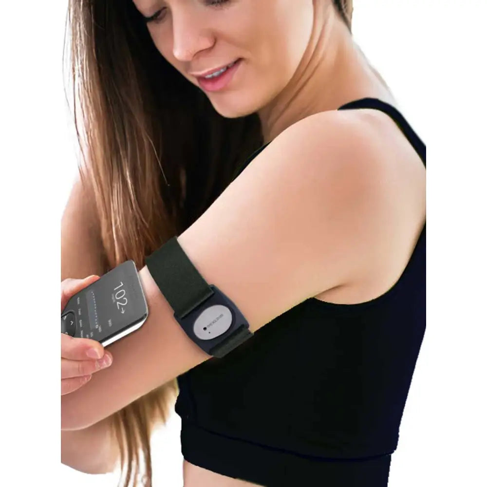 Adjustable elastic armband for Dexcom G7 blood glucose sensor– Kaio-Dia