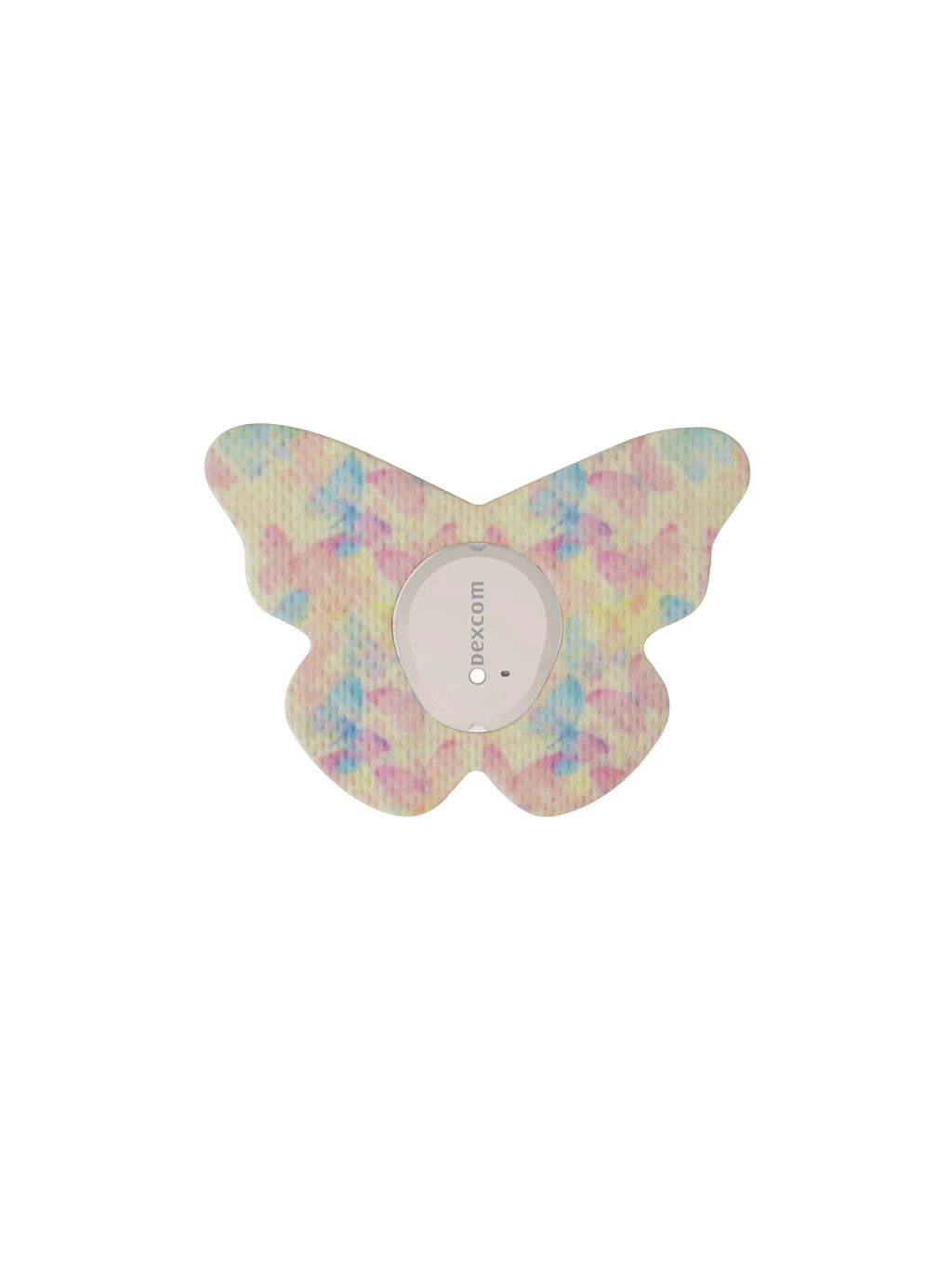 Dexcom G7 adhesive patch, butterfly shape, Butterfly Mirage design