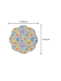 Dexcom G7 adhesive patch, cookie shape, size 7.5 x 7.5 cm