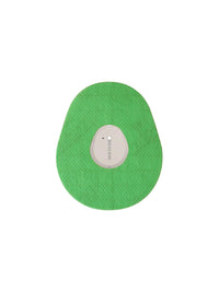 Dexcom G7 adhesive patch, drop shape, green