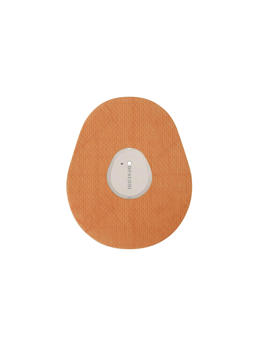 Dexcom G7 adhesive patch, drop shape, orange