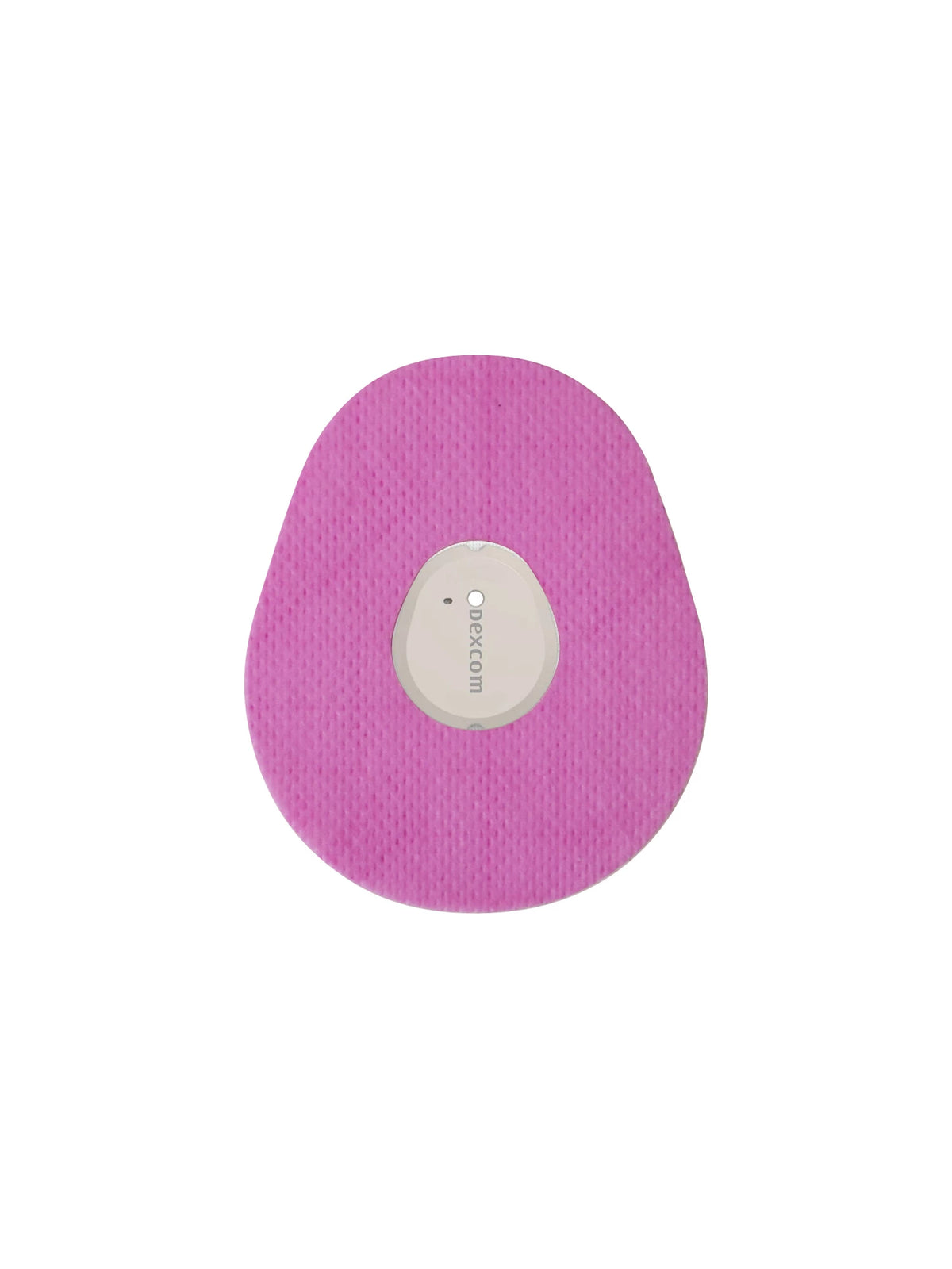 Dexcom G7 adhesive patch, drop shape, pink